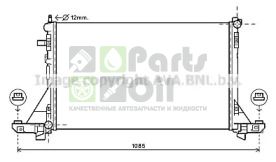 RTA2560 AVA Радиатор, охлаждение двигателя