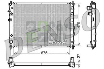 DRM36012 DENSO Радиатор, охлаждение двигателя