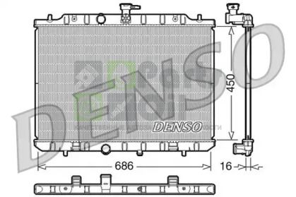 DRM46009 DENSO Радиатор, охлаждение двигателя