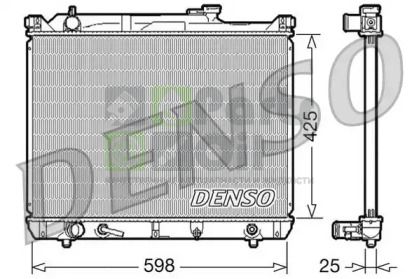 DRM47021 DENSO Радиатор, охлаждение двигателя