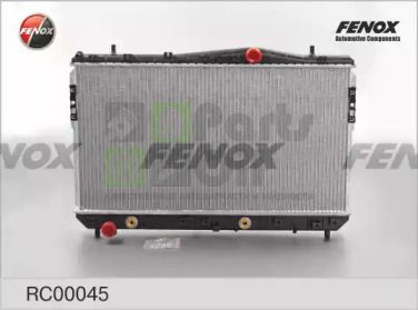 RC00045 FENOX Радиатор, охлаждение двигателя