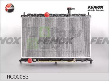 RC00063 FENOX Радиатор, охлаждение двигателя