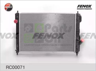 RC00071 FENOX Радиатор, охлаждение двигателя