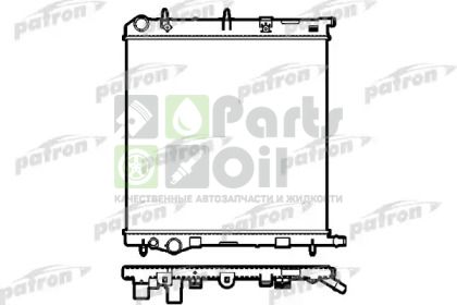 PRS3033 PATRON Радиатор, охлаждение двигателя