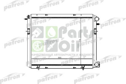 PRS3199 PATRON Радиатор, охлаждение двигателя