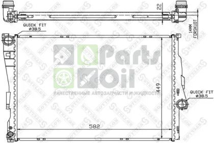 10-25287-SX STELLOX Радиатор, охлаждение двигателя