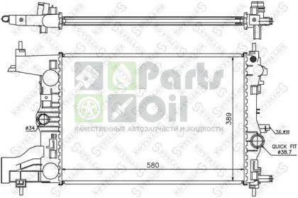 10-26030-SX STELLOX Радиатор, охлаждение двигателя