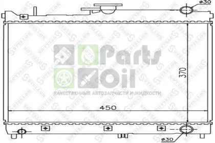 10-26249-SX STELLOX Радиатор, охлаждение двигателя