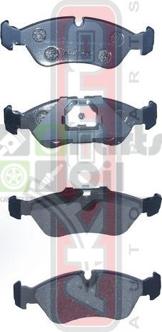 Тормозные колодки Akyoto Packing AKYOTO передние для Opel Omega A 1986-1994. Артикул AKD-1234