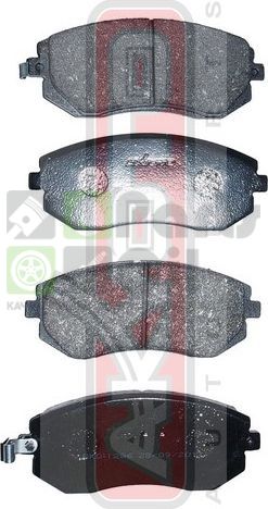 Тормозные колодки Akyoto Packing AKYOTO передние для Subaru Outback III 2003-2009. Артикул AKD-1286