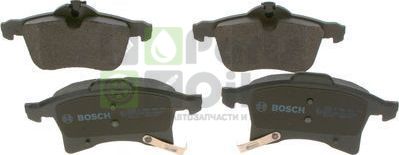 Тормозные колодки Bosch Low-Metallic передние для Opel Meriva A 2003-2010. Артикул 0 986 424 707
