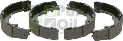 Тормозные колодки стояночная тормозная система Bosch задние для Mitsubishi Lancer VII 1998-1998. Артикул 0 986 487 683
