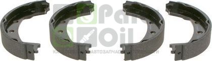Тормозные колодки стояночная тормозная система Bosch задние для Land Rover Freelander II 2006-2014. Артикул 0 986 487 732
