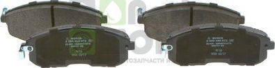 Тормозные колодки Bosch Low-Metallic передние для Nissan Teana J32 2008-2013. Артикул 0 986 494 572