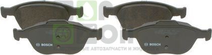 Тормозные колодки Bosch Low-Metallic передние для Ford Tourneo Connect I 2002-2013. Артикул 0 986 495 066