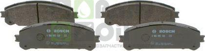 Тормозные колодки Bosch Low-Metallic передние для Lexus RX III 2008-2015. Артикул 0 986 495 169