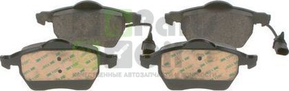 Тормозные колодки Bosch Low-Metallic передние для Brilliance M2 BS4 I 2007-2014. Артикул 0 986 495 241