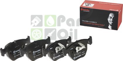 Тормозные колодки Brembo передние для BMW X5 I E53 2000-2006. Артикул P 06 021