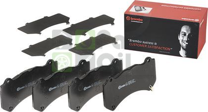 Тормозные колодки Brembo передние для Jeep Grand Cherokee IV WK2 2010-2024. Артикул P 37 018