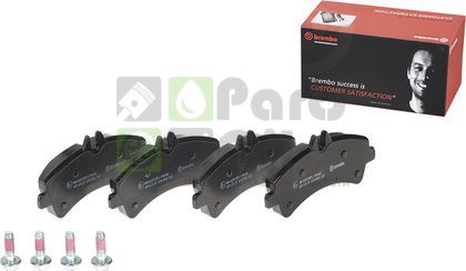 Тормозные колодки Brembo задние для Mercedes-Benz Sprinter 906 2006-2024. Артикул P 50 060