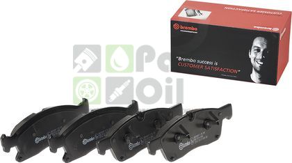 Тормозные колодки Brembo передние для Mercedes-Benz GL-Класс II X166 2012-2015. Артикул P 50 109