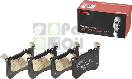 Тормозные колодки Brembo Directional передние для Mercedes-Benz GLA I X156 2014-2024. Артикул P 50 121