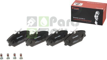 Тормозные колодки Brembo передние для Renault Safrane I 1999-2000. Артикул P 68 027