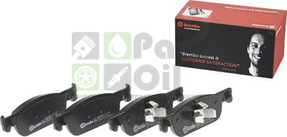 Тормозные колодки Brembo передние для Renault Logan II 2013-2024. Артикул P 68 065