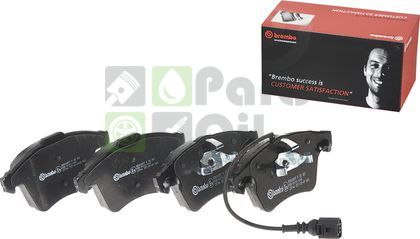 Тормозные колодки Brembo Directional передние для Volkswagen Multivan T6 2015-2024. Артикул P 85 081