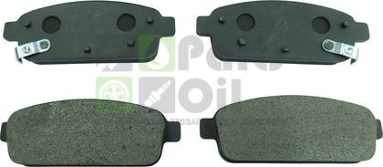 Тормозные колодки CTR задние для Opel Astra J 2009-2017. Артикул GK0450