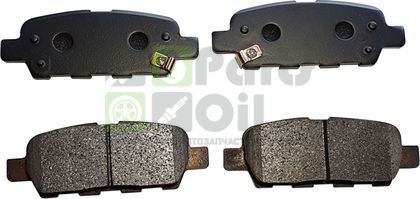 Тормозные колодки CTR задние для Nissan Murano Z50 2003-2008. Артикул GK0732