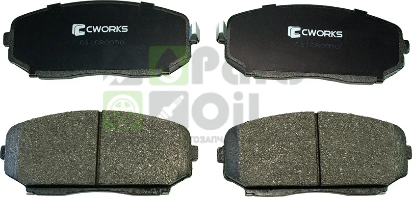 Тормозные колодки Cworks передние для Ford Edge I 2010-2014. Артикул C11CR0050