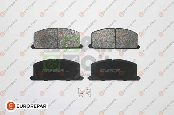 Тормозные колодки Eurorepar передние для Toyota Corolla E110 1997-2002. Артикул 1623057780