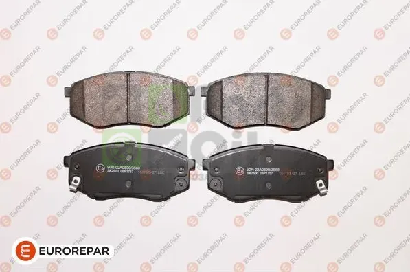 Тормозные колодки Eurorepar передние для Hyundai ix20 I 2010-2019. Артикул 1639372880