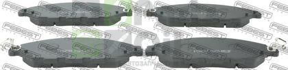 Тормозные колодки Febest передние для Nissan Murano Z52 2016-2024. Артикул 0201-R52F