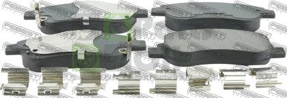Тормозные колодки Febest передние для Honda CR-V III 2006-2012. Артикул 0301-REF