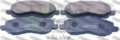 Тормозные колодки Febest передние для Mitsubishi Grandis 2004-2006. Артикул 0401-EAF