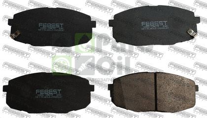 Тормозные колодки Febest передние для Hyundai Elantra III XD 2008-2006. Артикул 1201-CRETF