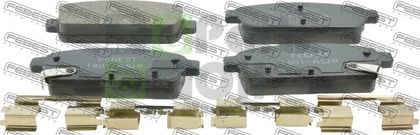 Тормозные колодки Febest задние для Opel Astra J 2010-2017. Артикул 1801-ASJR