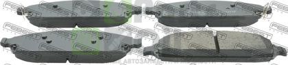 Тормозные колодки Febest передние для Dodge Grand Caravan V 2007-2010. Артикул 2001-COMF
