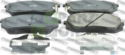 Тормозные колодки Febest передние для Hyundai i30 II 2017-2017. Артикул 2201-FQF