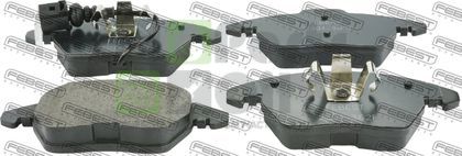Тормозные колодки Febest передние для Volkswagen Passat B6 2005-2011. Артикул 2301-362F