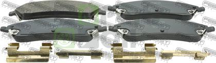 Тормозные колодки Febest передние для Cadillac CTS I 2006-2007. Артикул 3201-SRXF