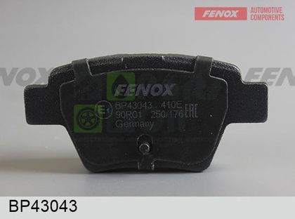 Тормозные колодки Fenox задние для Skoda Octavia A5 2004-2013. Артикул BP43043