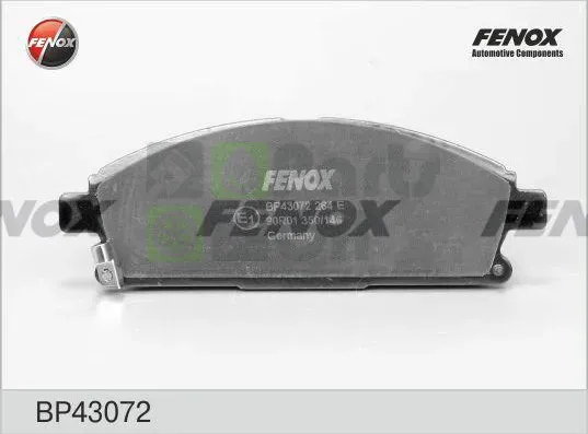 Тормозные колодки Fenox передние для Acura MDX II 2006-2013. Артикул BP43072
