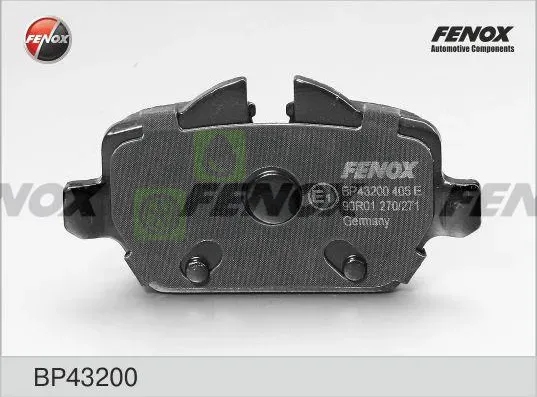 Тормозные колодки Fenox задние для BMW 3 V E90E91E92E93 2004-2013. Артикул BP43200
