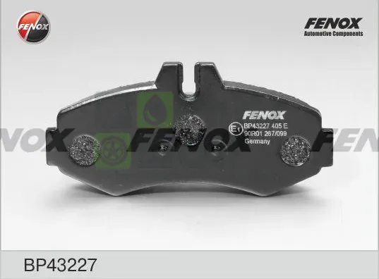 Тормозные колодки Fenox передние для Mercedes-Benz Vito I W638 1996-2003. Артикул BP43227