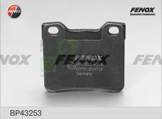 Тормозные колодки Fenox задние для Mercedes-Benz V-Класс I W638 1996-2003. Артикул BP43253