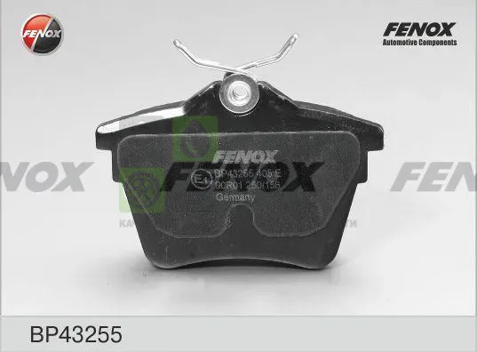 Тормозные колодки Fenox задние для Citroen C5 II 2008-2017. Артикул BP43255