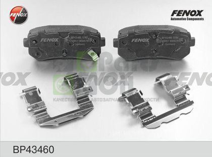 Тормозные колодки Fenox задние для Kia Ceed II 2012-2018. Артикул BP43460
